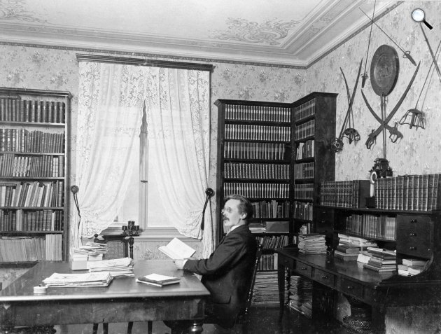 Karl May (1842-1912) otthona, Villa Shatterhand, Radebeul (Fotó: karl-may-haus.de)