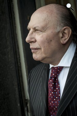 Kertész Imre (1929-2016) Nobel-díjas író (Fotó: Burger Barna)