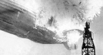 A Hindenburg léghajó balesete, 1937. május 6. (Fotó: Wikipédia)