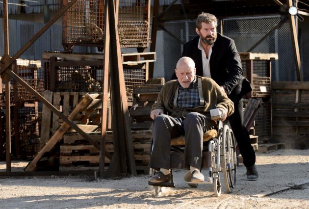 Logan (Farkas) - Hugh Jackman és Patrick Stewart, 2017 (Fotó: InterCom)