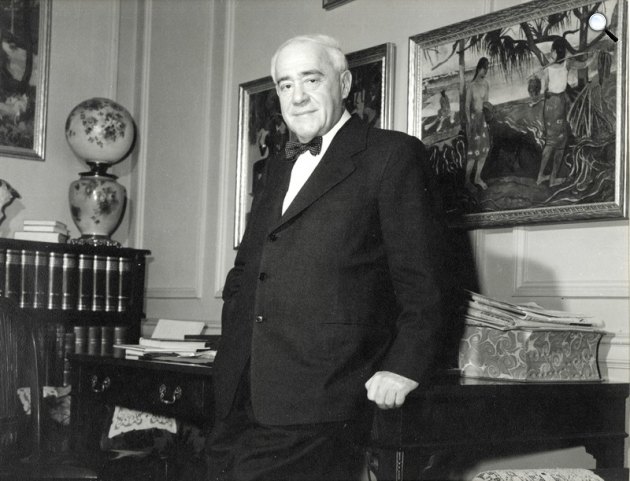 Molnár Ferenc (1878-1952) író, New York (Fotó: Irwin Dribben / PIM / europeana.eu)