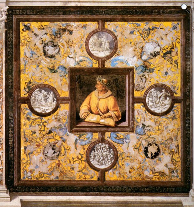 Luca Signorelli: Ovidius (Kr. e. 43 – Kr. u. 17.) költő, 1502 (Fotó: Wikiart)
