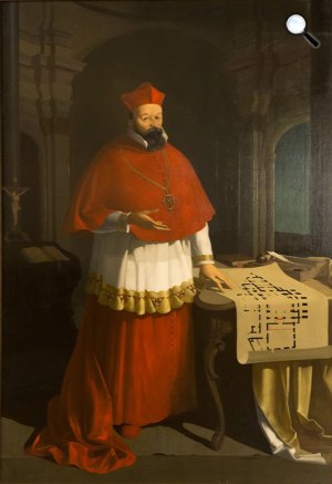 Kontuly Béla: Pázmány Péter portréja, 1934 (Fotó: ELTE