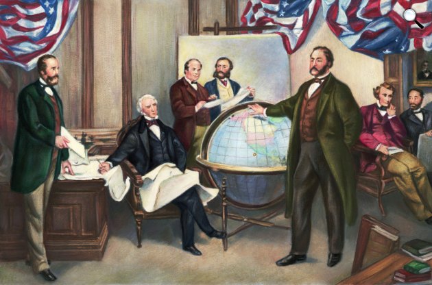 1867. március 30-án került az észak-amerikai Alaszka az Aleut-szigetlánccal együtt a cári Oroszországtól az Egyesült Államokhoz (Fotó: britannica.com)