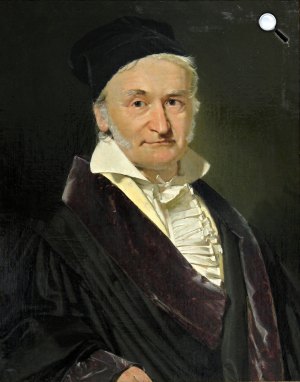Carl Friedrich Gauss (1777-1855) matematikus, fizikus, csillagász (Fotó: Wikipédia)