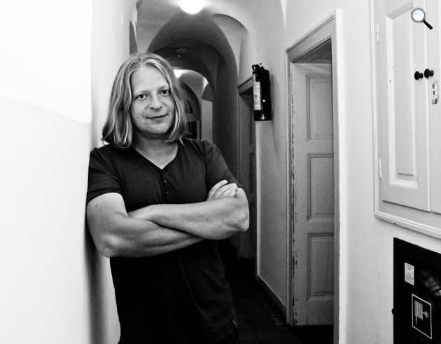 Hazai Attila (1967-2012) író, költő, műfordító (Fotó: litera.hu)