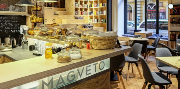 Magvető Café, Budapest (Fotó: Erhardt László)