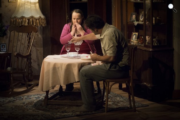 Stephen King: Tortúra - Balázs Andrea és Árpa Attila, Karinthy Színház, 2017 (Fotó: Karinthy Színház)