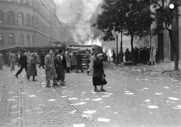 1956. október, Budapest (Fotó:Fortepan)