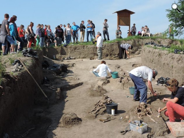 Ásatás a Kiskunság területén (Fotó: Kiskun Múzeum)