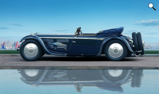 Veterán autó (Fotó: BCDE)