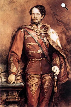 Benczúr Gyula: Id. Andrássy Gyula portréja (Fotó: MNG)