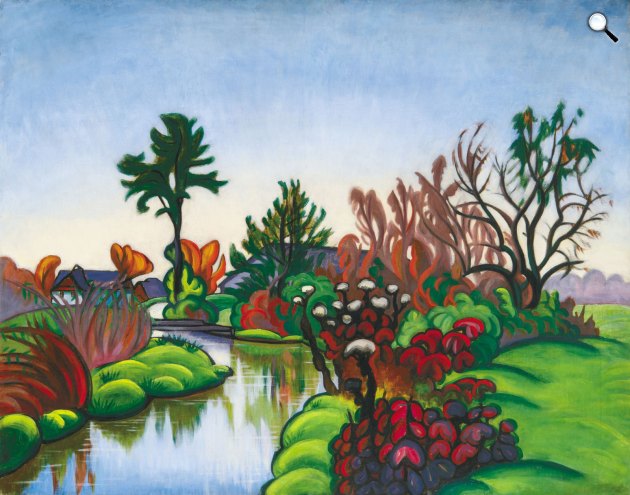 Boromisza Tibor (1880-1960): Őszi reggel, 1911 (Fotó: Virág Judit Galéria)