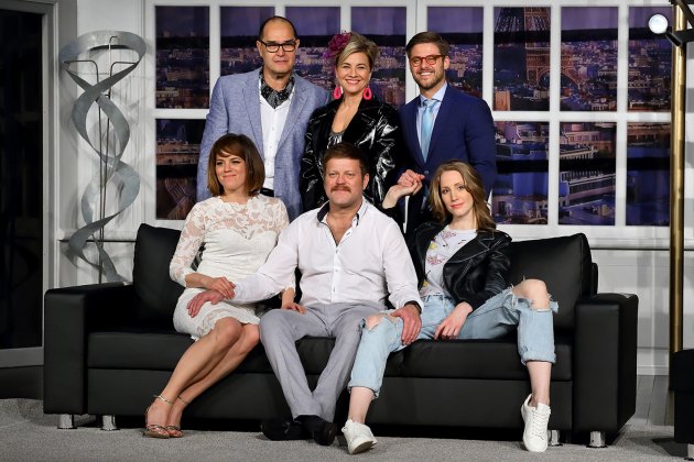 Jean Poiret: Kellemes húsvéti ünnepeket!, Játékszín, 2017 (Fotó: Juhász Tamás)