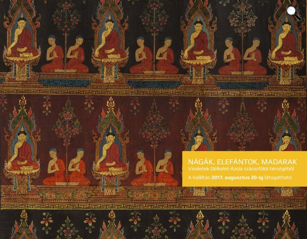 Nágák, elefántok, madarak kiállítás (Fotó: Hopp Múzeum)