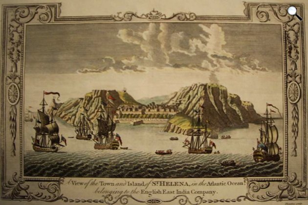 Thornton, Szent Ilona sziget, 1790 (Fotó: Wikipédia)