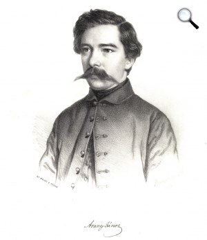 Barabás Miklós: Arany János (1817-1882) költő, 1848 (Fotó: OSZK)