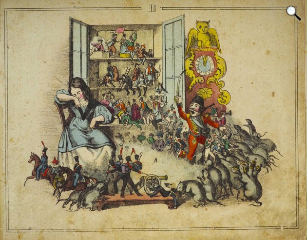 E. T. A. Hoffmann: Diótörő és egérkirály, Hoffmann illusztrációja (Fotó: Wikipédia)