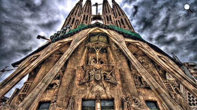 Gaudí: Sagrada Família (Szent Család) templom, Barcelona (Fotó: kepguru.hu)