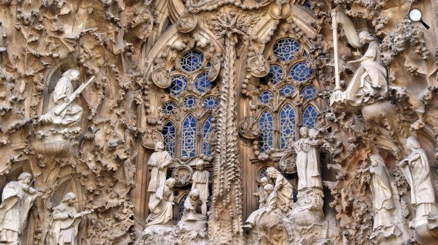 Gaudí: Sagrada Familia (Szent Család) templom, Barcelona (Fotó: pixabay.com)