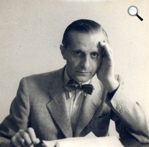 Illés Endre (1908-1986) Kossuth- és József Attila-díjas író, műfordító, kritikus, szerkesztő (Fotó: OSZK)