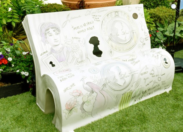 Sitting with Jane - Jane Austen-padok, Hampshire, Nagy Britannia (Fotó: sittingwithjane.com)