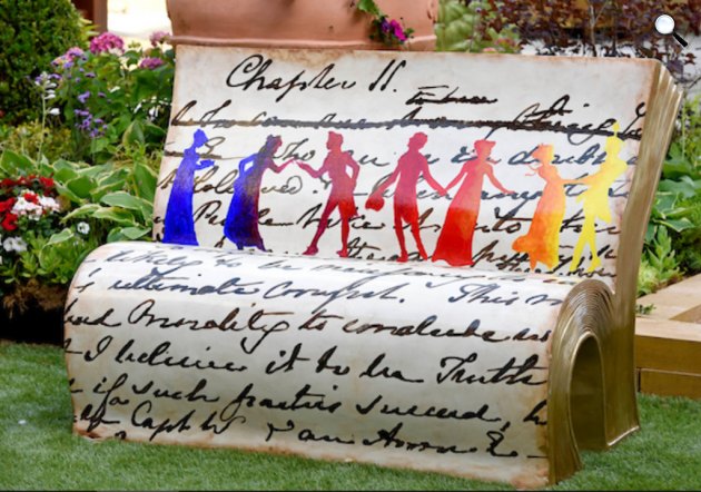 Sitting with Jane - Jane Austen-padok, Hampshire, Nagy Britannia (Fotó: sittingwithjane.com)