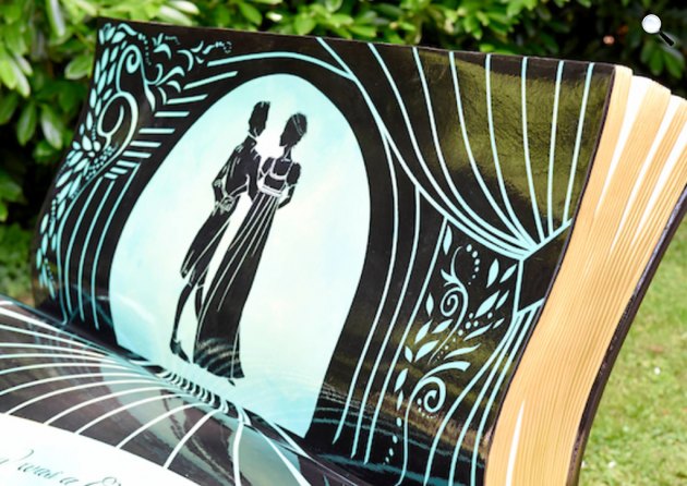 Sitting with Jane - Jane Austen-padok, Hampshire, Nagy Britannia (Fotó: sittingwithjane.com)