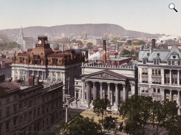 Montreal, Kanada, 1910 körül (Fotó: Detroit Photographic Company)