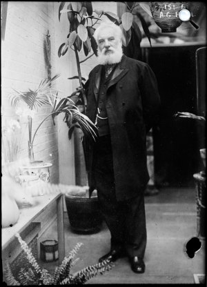 Alexander Graham Bell (1847-1922) a távbeszélő feltalálója (Fotó: Wikipédia)