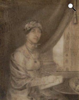 Jane Austen portréja (Fotó: janeausten.co.uk)
