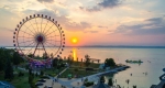 Óriáskerék a Balaton partján, Siófok (Fotó: sandorvegh.com)