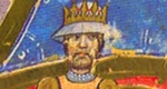 I. Károly (Károly Róbert) a Képes krónikában (Fotó: OSZK)