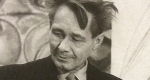 Hincz Gyula (1904-1986) grafikus, festőművész a műtermében (Fotó: BÁV