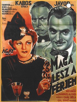 Maga lesz a férjem - Fekete Dávid: A magyar hangosfilm plakátjai 1931–1944 (Fotó: OSZK)