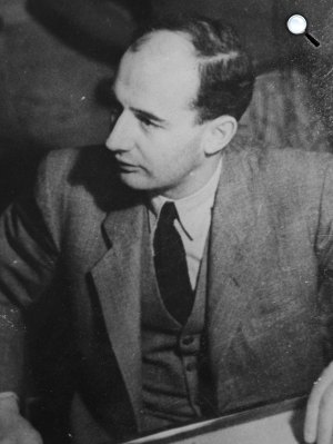 Raoul Wallenberg (1912-1947) Budapesten (Fotó: raoul-wallenberg.eu)
