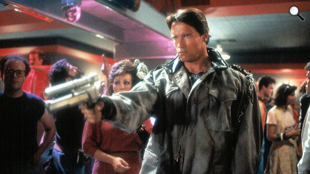 Terminátor - A halálosztó - Arnold Schwarzenegger, 1984 (Fotó: listal.com)