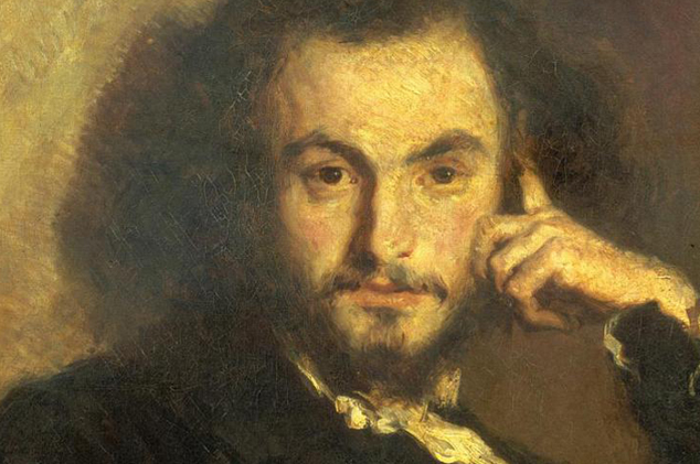 Emile Deroy: Charles Baudelaire (1821-1867) költő, részlet (Fotó: Wikipédia)
