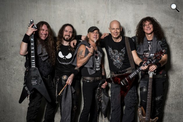 Accept heavy metal együttes, 2017 (Fotó: SajtóMűvek)