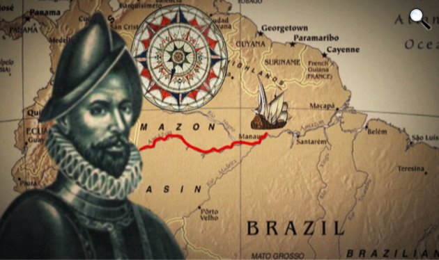 Francisco Orellana spanyol konkvisztádor először hajózta végig az Amazonast, 1542. augusztus 24-én (Fotó: ovo.com)