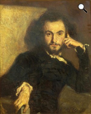 Emile Deroy: Charles Baudelaire (1821-1867) költő (Fotó: Wikipédia)