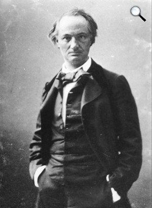 Charles Baudelaire (1821-1867) költő (Fotó: Félix Nadar / Wikipédia)