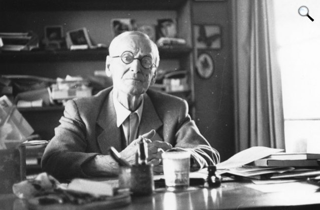 Hermann Hesse (1877-1962) Nobel-díjas író, Montagnola (Fotó: Hermann Hesse Museum)