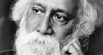 Rabindranáth Tagore (1861 - 1941) Nobel-díjas bengáli nyelvű indiai író, költő (Fotó: babelio.com)
