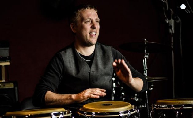 Mogyoró Kornél jazzdobos (Fotó: gramofon.hu)