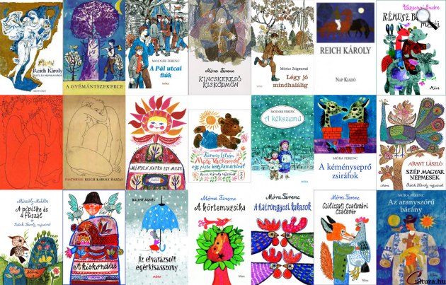 Reich Károly (1922-1988) grafikus könyvillusztrációi (Fotó: cultura.hu)