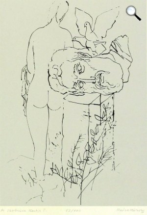 Reich Károly: A szobrász kertje (Fotó: Savaria Galéria)