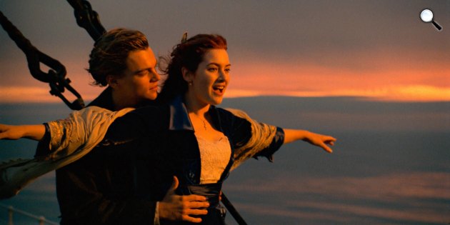 Titanic - Leonardo DiCaprio és Kate Winslet, 1997 (Fotó: listal.com)