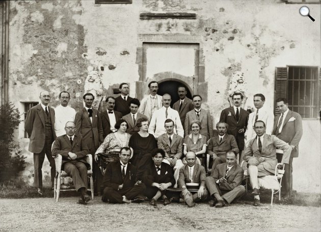 A marosvécsi Erdélyi Helikon íróinak 1926. évi találkozója (Fotó: PIM