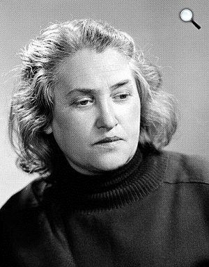Hajnal Anna (1907-1977) költő, műfordító (Fotó: OSZK)